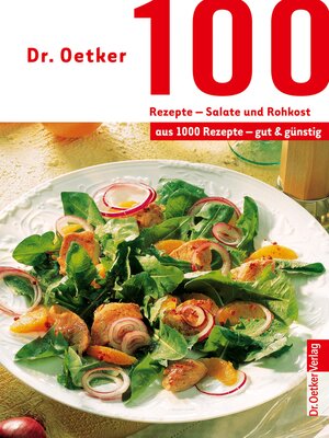 cover image of 100 Rezepte--Salate und Rohkost